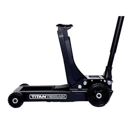 TitanTerrain 1.7 Tonne Low Profile Slim Floor Jack - Low Height Rugged Hydraulic Trolly Jack
