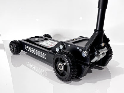 TitanTerrain 1.7 Tonne Low Profile Slim Floor Jack - Low Height Rugged Hydraulic Trolly Jack