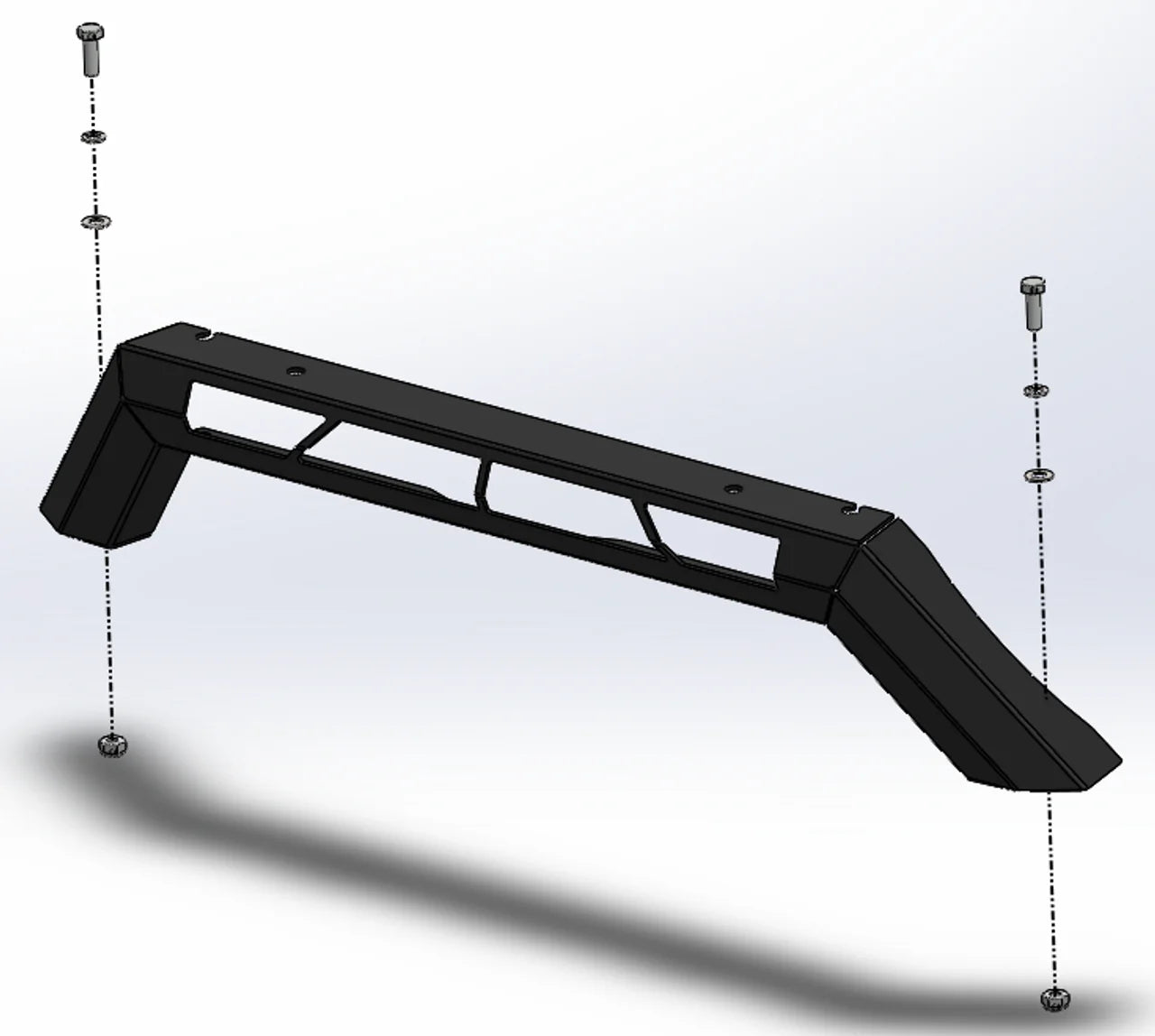 Stealth Top suit Type C LED Light Predator style to Suit 8 deg top face
