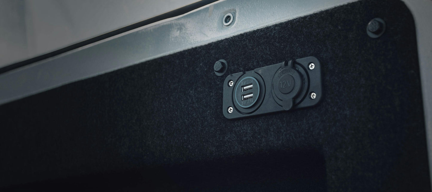 12v CIGARETTE LIGHTER SOCKET - FLUSH MOUNT - View 2