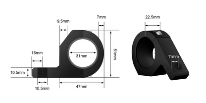 Tube Mounting Brackets - View 5