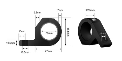 Tube Mounting Brackets - View 8