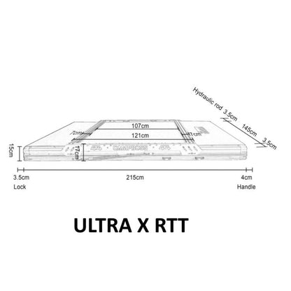 Campboss Ultra X 1.4 Rooftop Tent