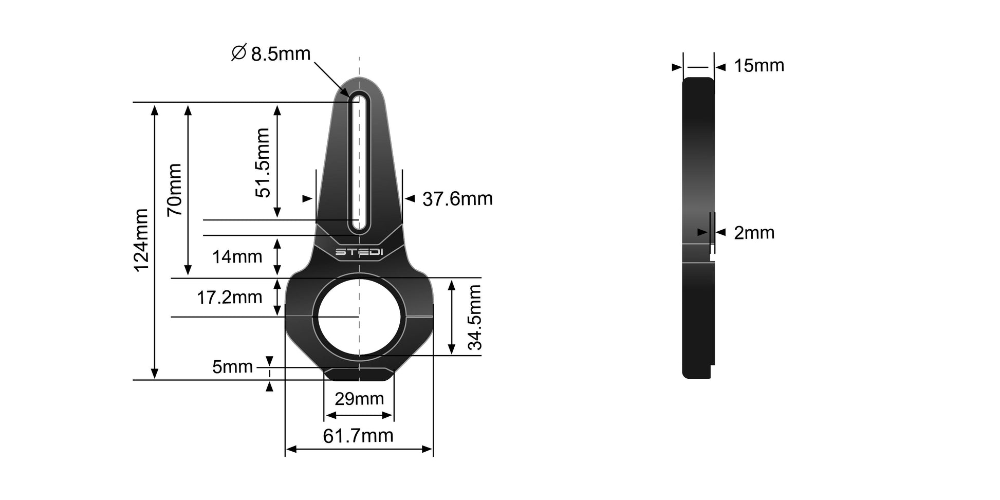 VICE Bull Bar Tube Clamps ® (SML Size) - View 2