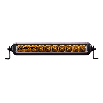 Viper 10 Inch Amber Single Row LED Light Bar