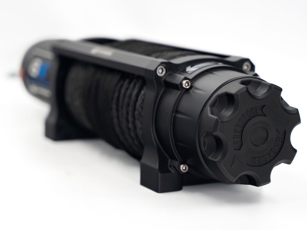 Carbon Offroad Long Drum 6000lb ATV/Small 4X4 Winch - CW - XD6L 5