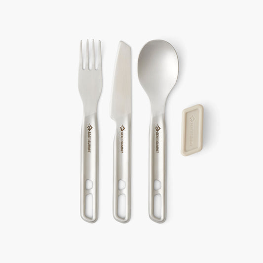 Sea to Summit Detour Stainless Steel Cutlery Set - [3 Piece]