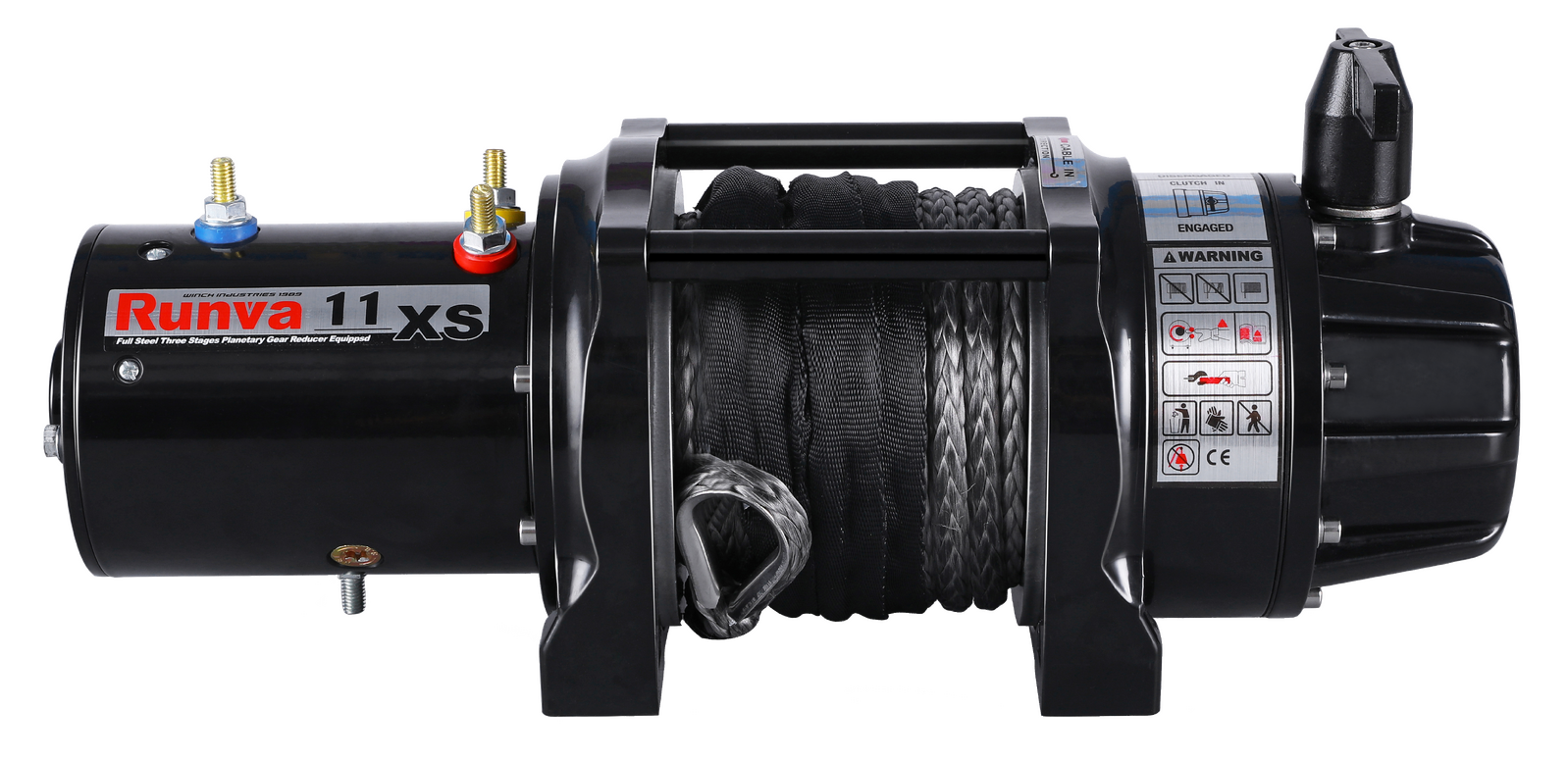 Runva - Runva 11XS Premium 12V Electric Winch with Synthetic Rope - Default Title