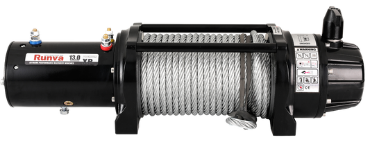 Runva Runva 13XP Premium Electric Winch 12V Galvanised Steel Cable