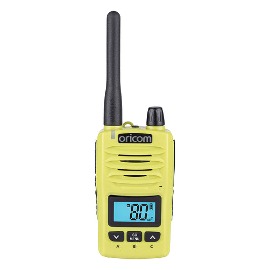 Oricom - Waterproof IP67 Portable 5W UHF CB Radio LIME -