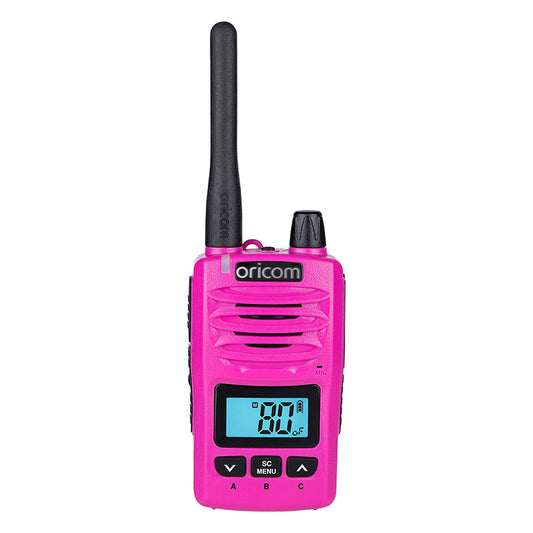 Oricom - Waterproof IP67 Portable 5W UHF CB Radio PINK -