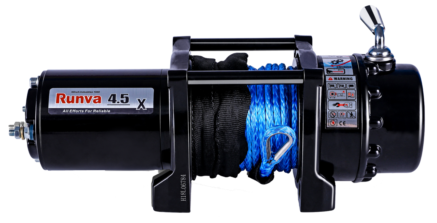 Runva Runva 4.5X Electric Winch 12V Synthetic Rope