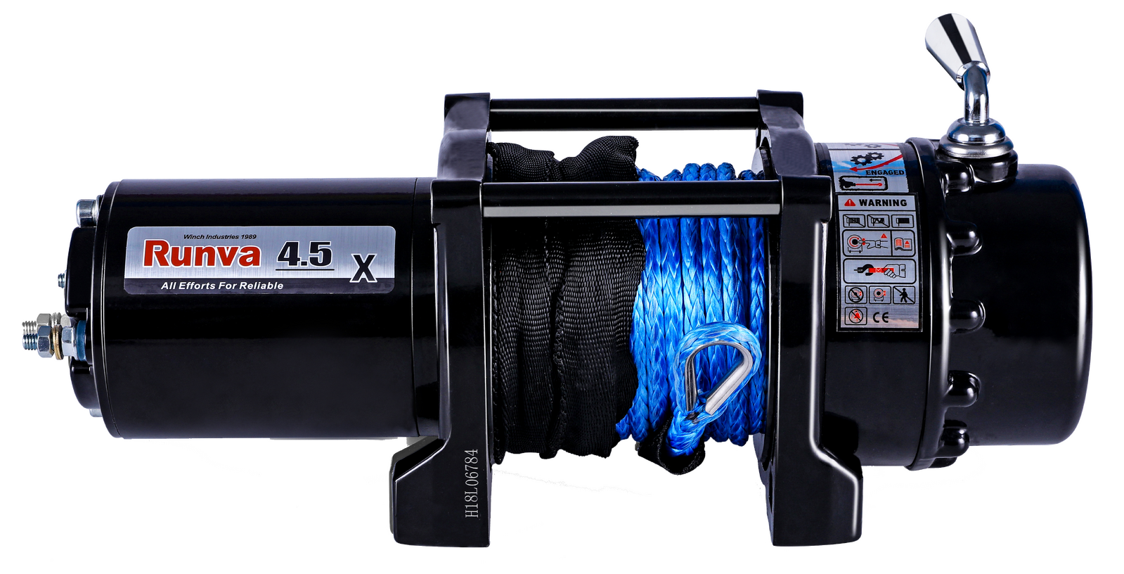 Runva Runva 4.5X Electric Winch 12V Synthetic Rope