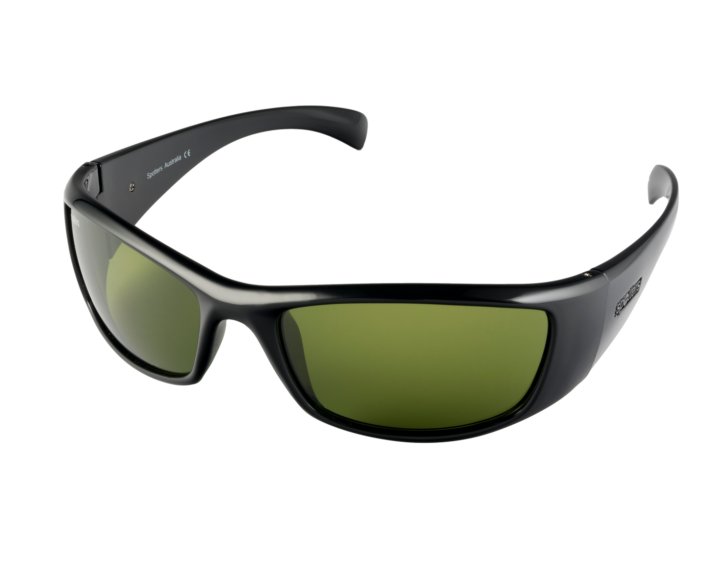 Spotters - Artic+ Sunglasses - Gloss Black Emerald