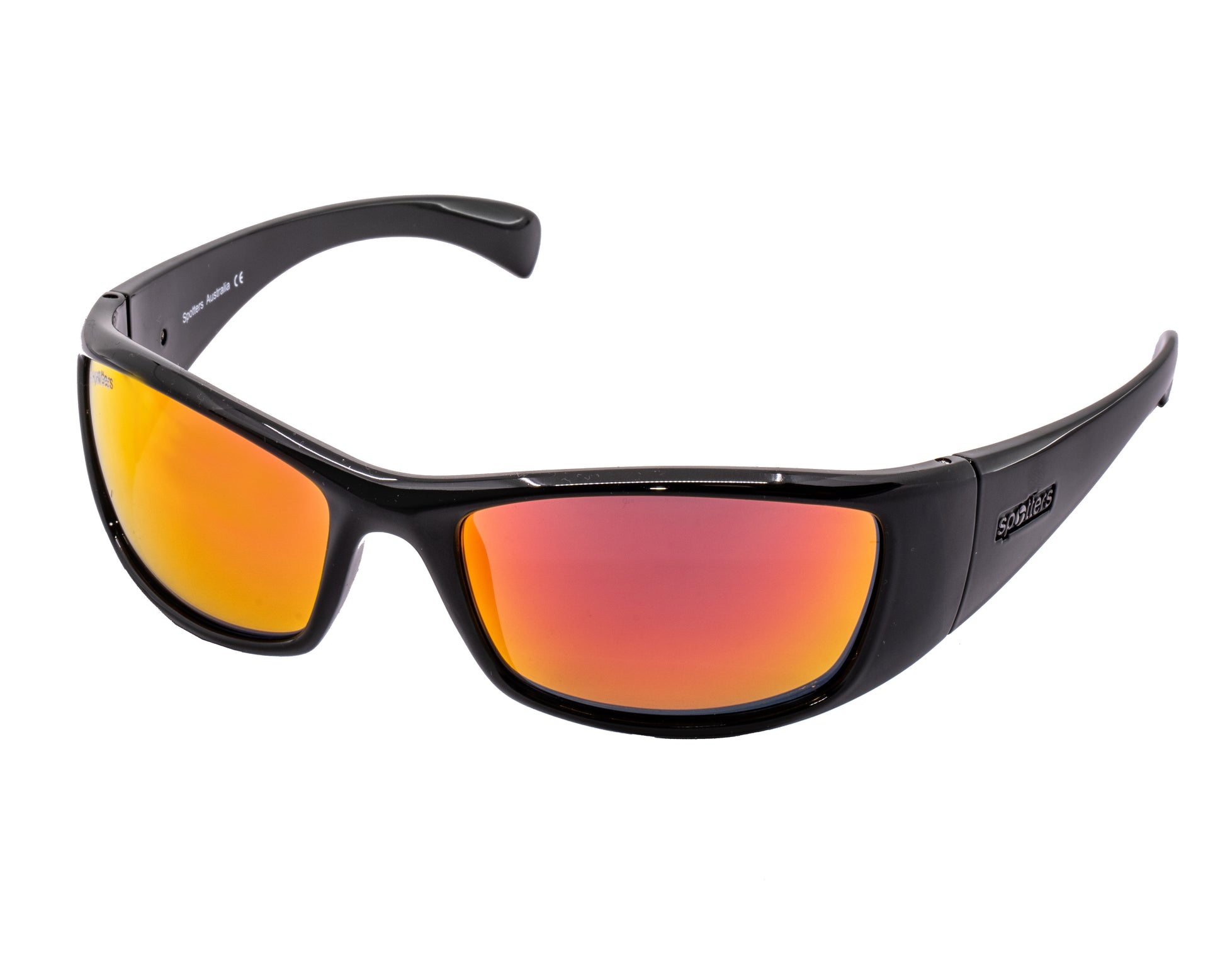 Spotters Artic+ Sunglasses Gloss Black Ignite