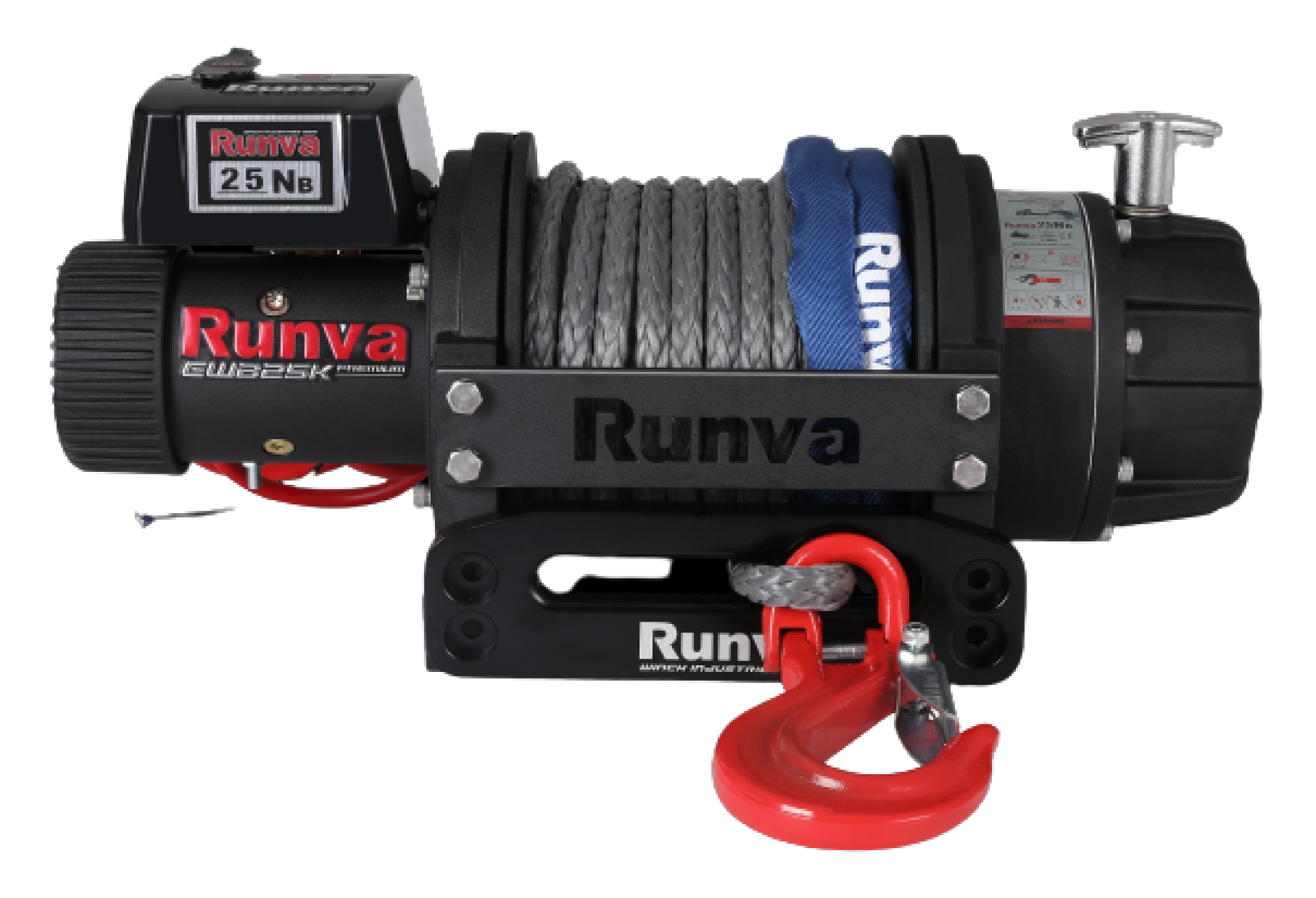 Runva Runva EWB25000 Premium Electric Winch 12V Synthetic Rope