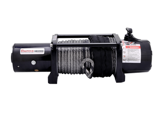 Runva Runva EWL12000 12V Electric Winch with Synthetic Rope Default Title