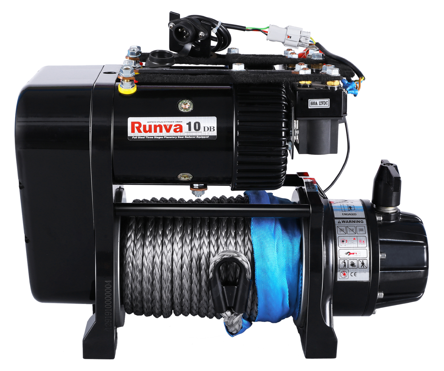 Runva - Runva EWS10000 Premium Electric Winch - 24V Synthetic Rope