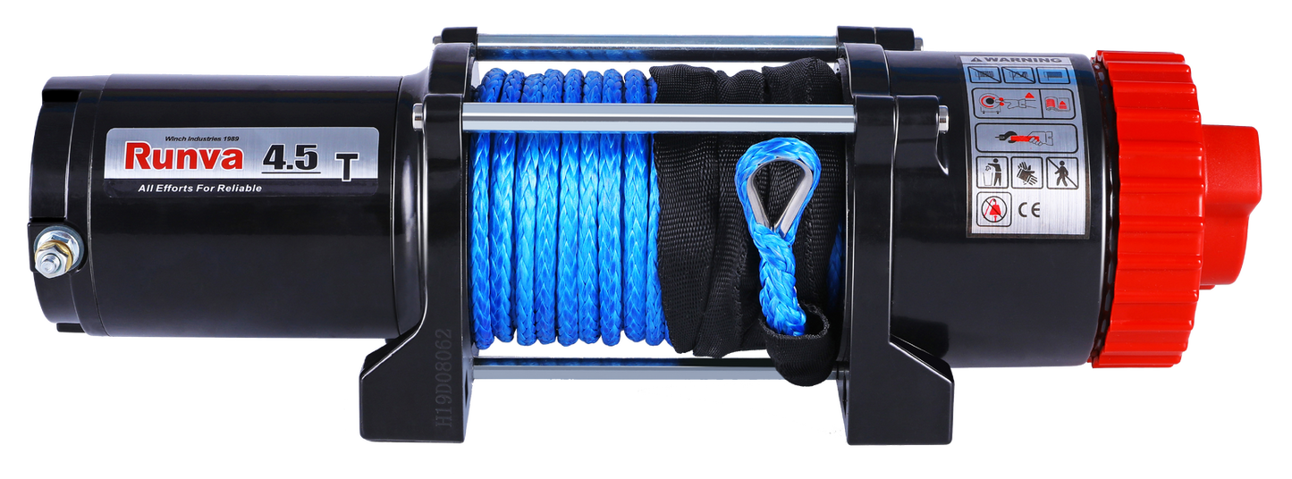 Runva Runva EWT4500 Electric Winch 12V Synthetic Rope