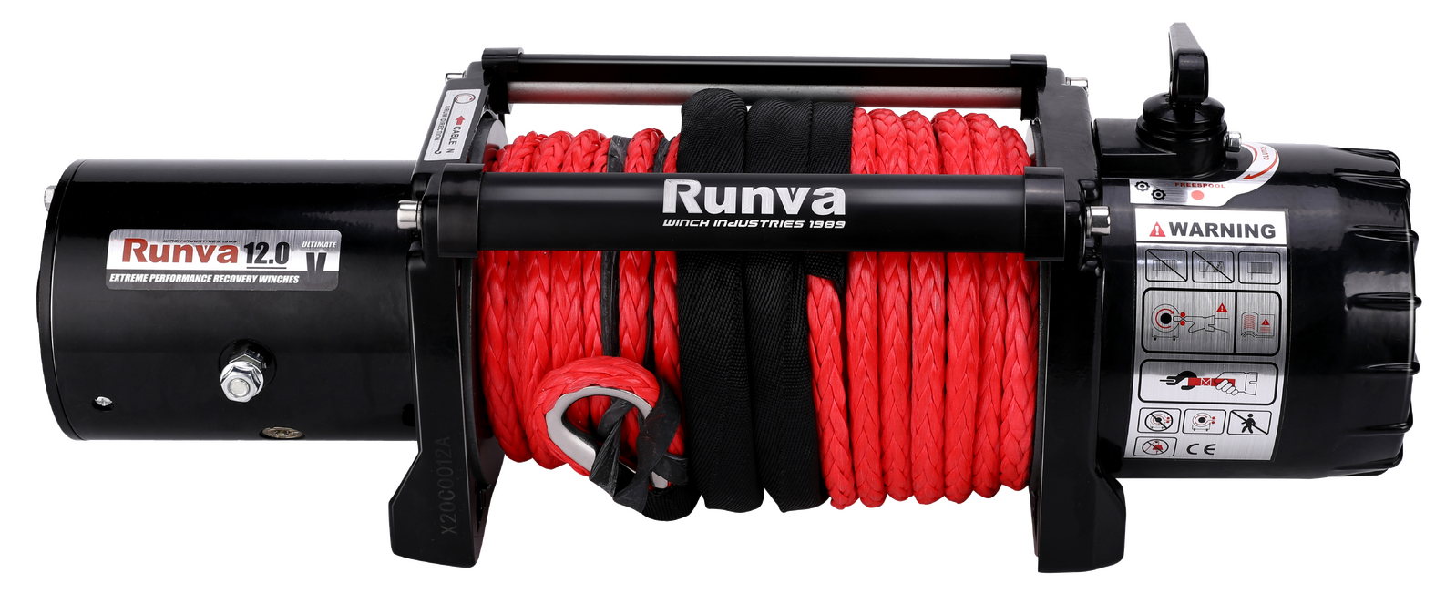 Runva - Runva EWV12000 Ultimate 12V Electric Winch with Synthetic Rope - Default Title