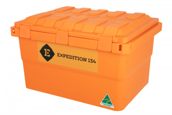 Expedition 134 - Expedition134 55L Storage Box - Fire Orange Fire Orange