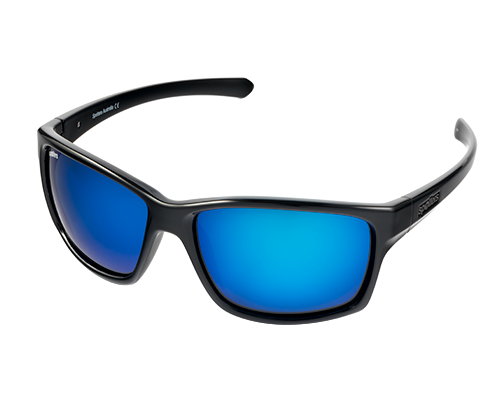 Spotters Grit Sunglasses Gloss Black Ice