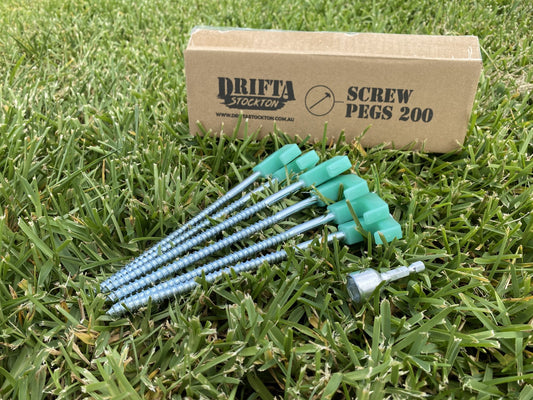 Drifta Stockton - Drifta Stockton Screw Peg 200mm pk6 -