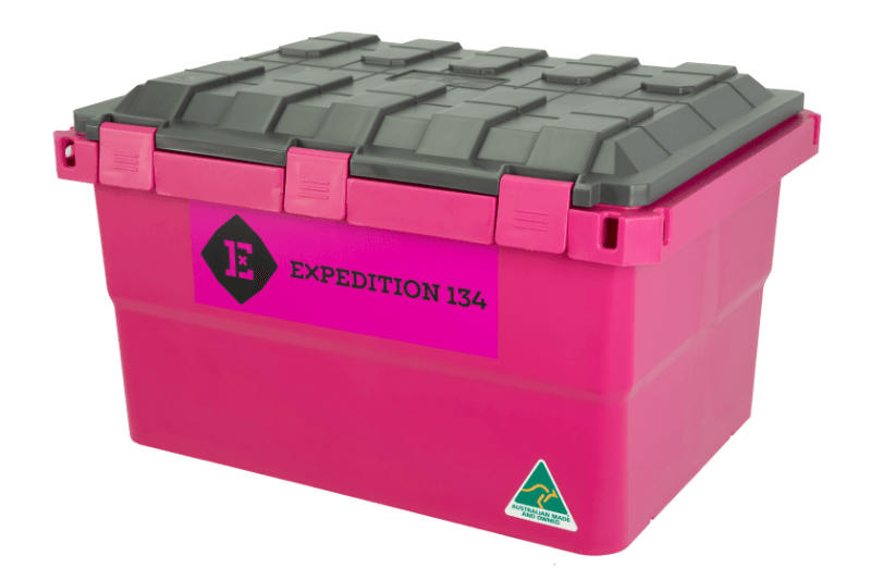 Expedition 134 - Expedition134 55L Storage Box - Pink Charcoal