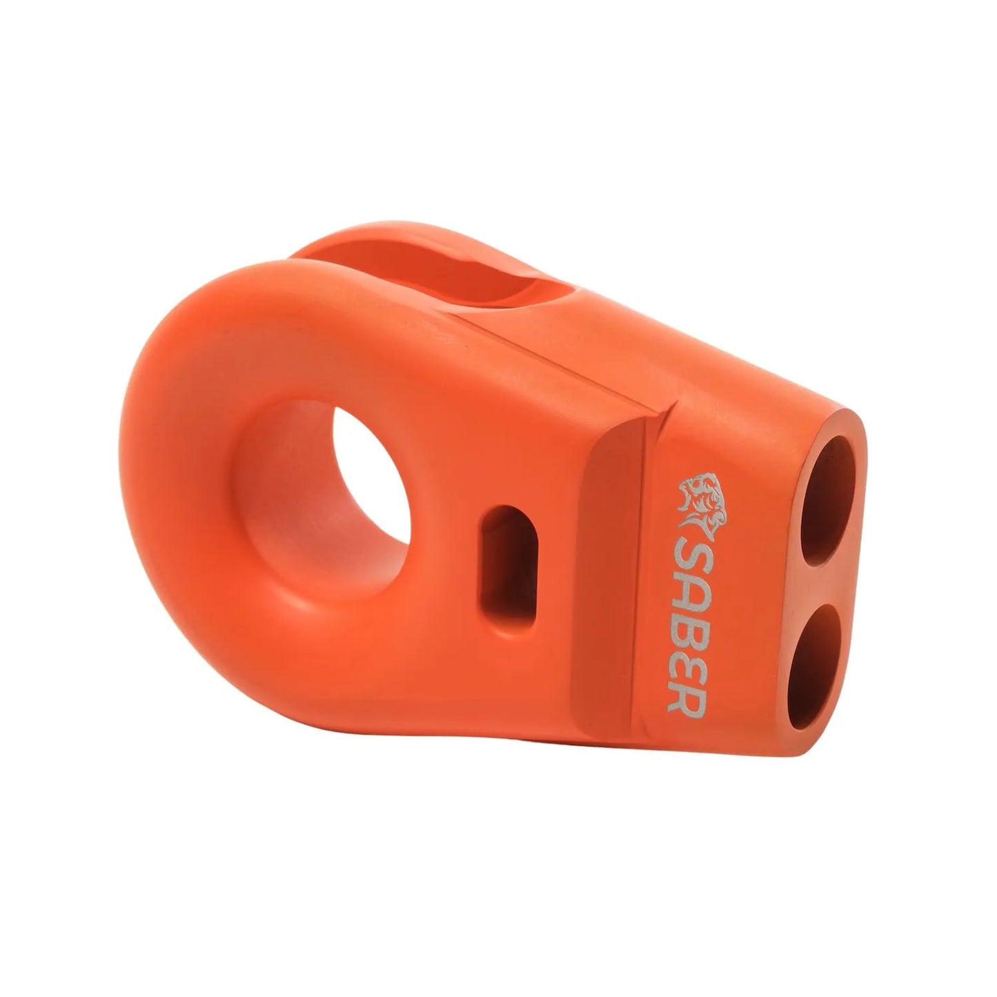 Saber Offroad 6061 Aluminium Spliced Winch Thimble Cerakote Orange