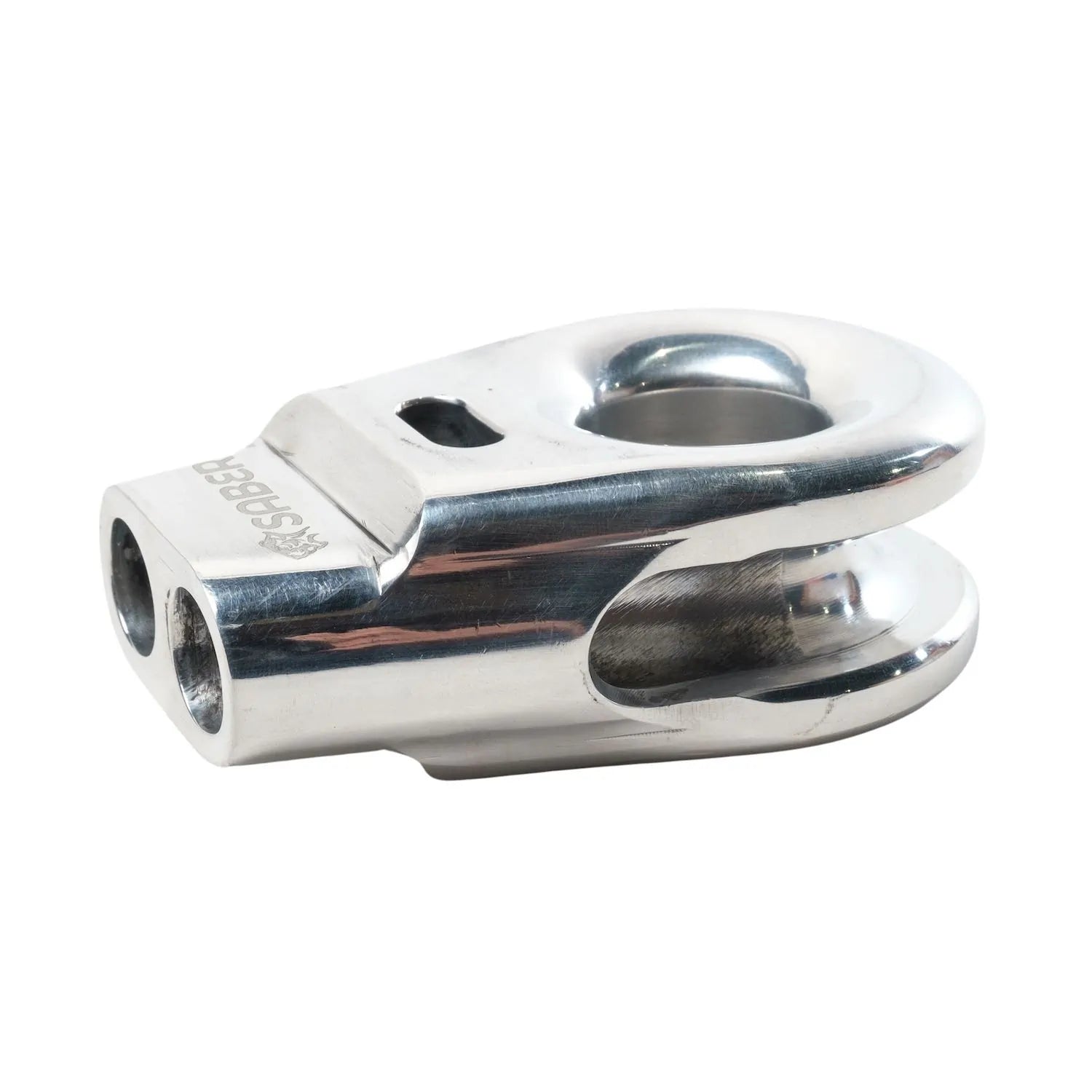 Saber Offroad 6061 Aluminium Spliced Winch Thimble Polished Alloy