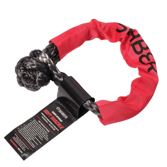 Saber Offroad - 18,000kg Soft Shackle with Protective Sheath - Default Title