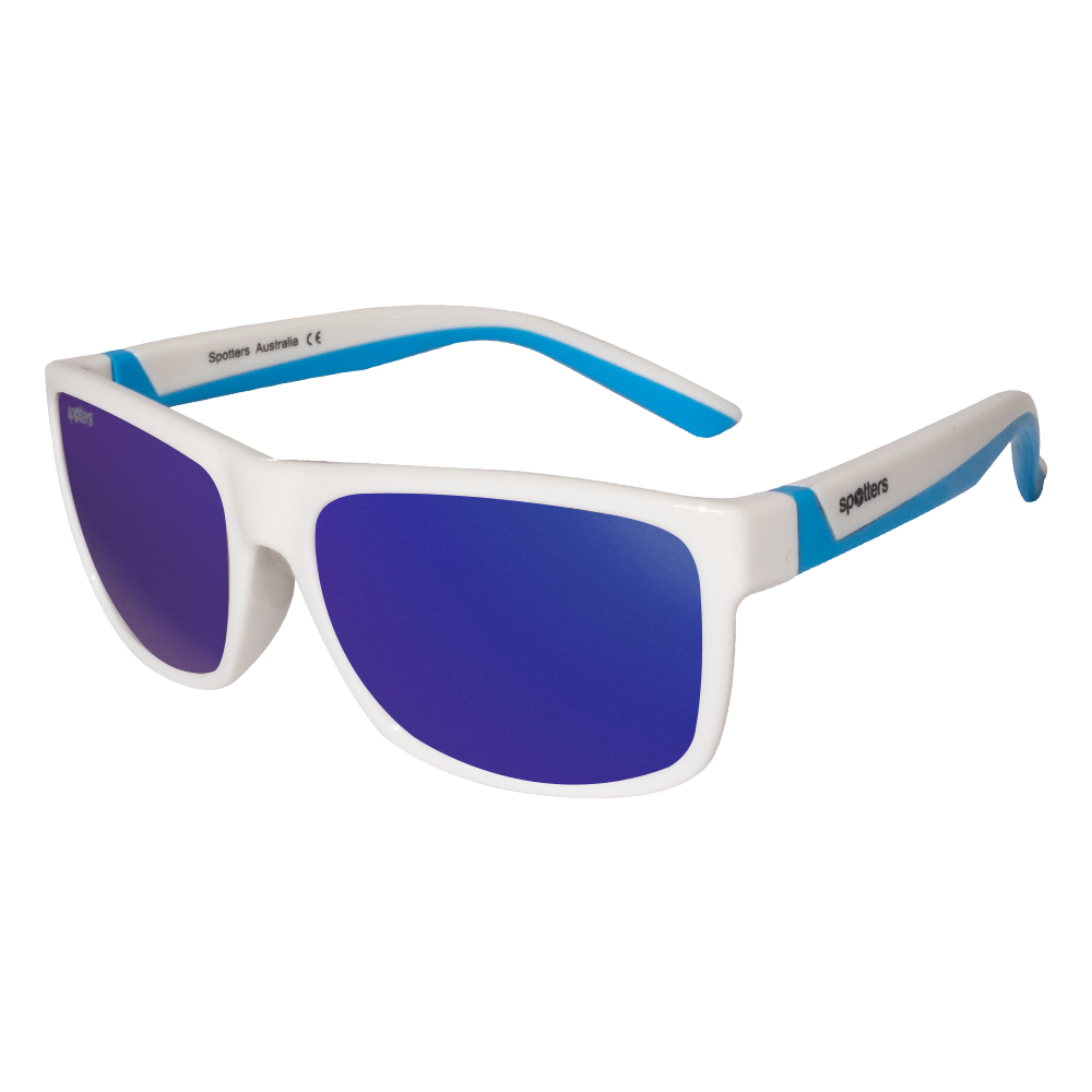 Spotters - Wallaby Junior Sunglasses - White Purple