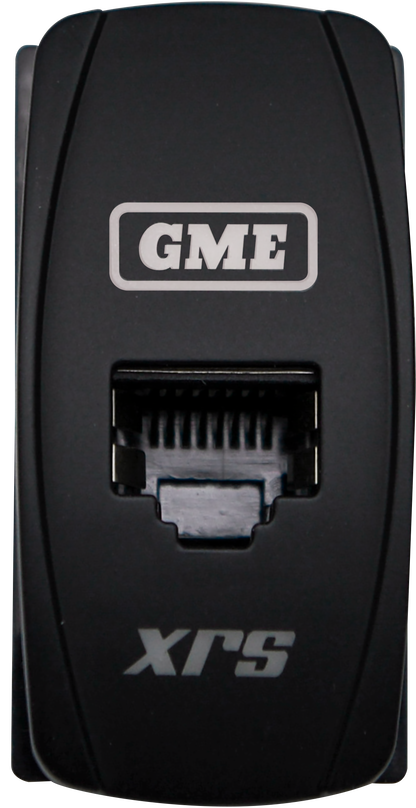 GME RJ45 Pass-Through Adaptor - Type 6 (White) White