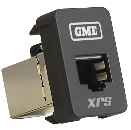 GME RJ45 Pass-Through Adaptor - Type 9 (White)