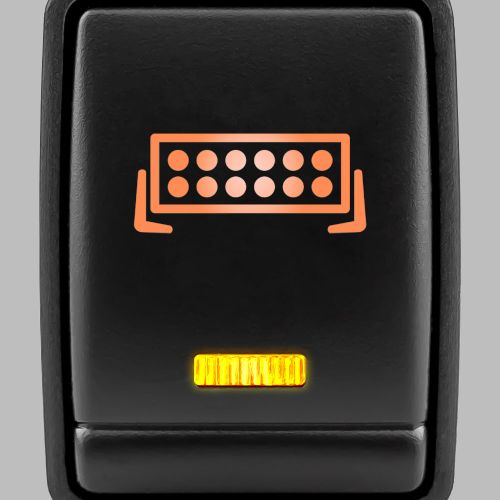 Stedi - Short Type Push Switch To Suit Nissan - LED Light Bar