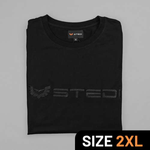 Stedi - STEDI Tee Black - Monochrome Black 2XL