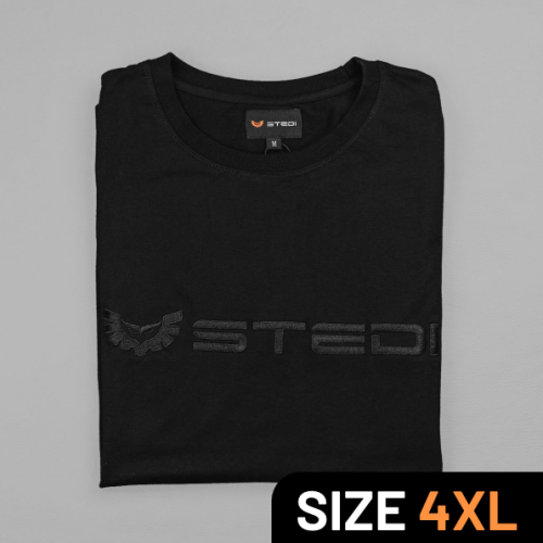 Stedi - STEDI Tee Black - Monochrome Black 4XL